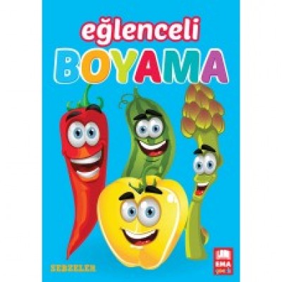 Eğlenceli Boyama-Sebzeler