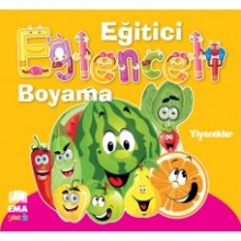 Eğlenceli Bilgili Boyama - Yiyecekler