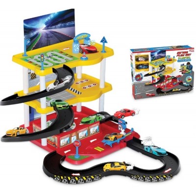 3 Katlı Garaj Oyun Seti