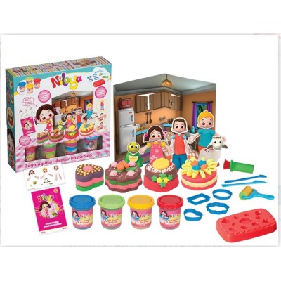 Niloya Doğum Günü Pasta Hamur Seti