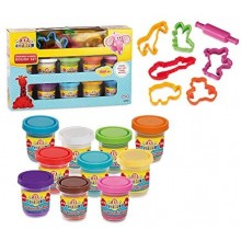 Rengarenk 16 Parça Hamur Set