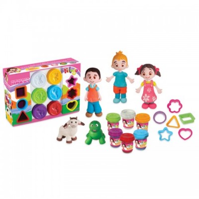 Niloya Geometrik Şekiller Hamur Set 336 Gr