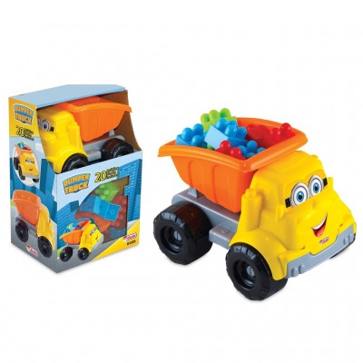 Kutulu Küçük Kamyon Bloklu 20 Parça