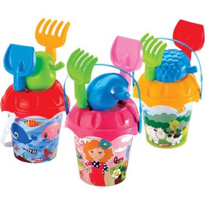 Resimli Küçük Kova Set