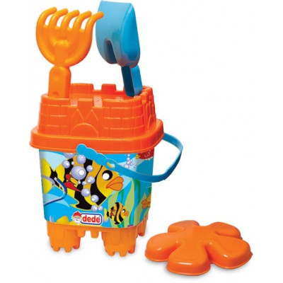 Resimli Küçük Kale Kova Set