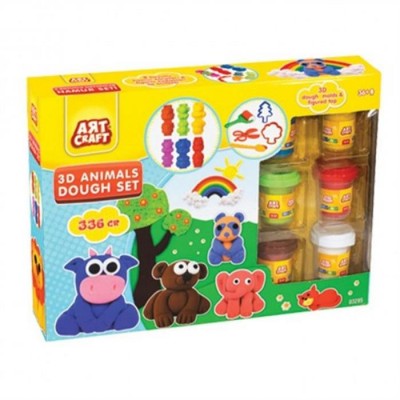 3 Boyutlu Hayvan Hamur Set 336 Gr