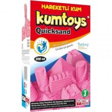 Eğlenceli Kinetik Kum 500 gr - Pembe