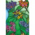 Jel Mozaik Kabartma Sanatı -Çiçekler