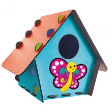 Ahşap Maket Kuş yuvası-Kelebek
