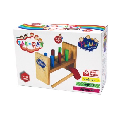 Ahşap Tak Çak Kutuda