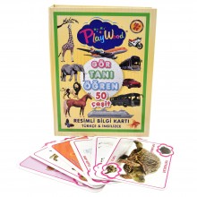 Playwood Eğitici Resimli Bilgi Kartı Gör-Tanı-Öğren