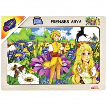 Ahşap Eğitici Puzzle / Prenses Arya