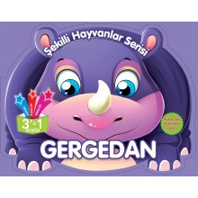 Gergedan - Şekilli Hayvanlar Serisi