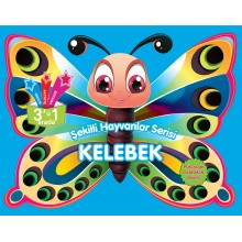 Şekilli Hayvanlar Serisi / Kelebek