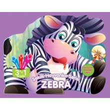 Zebra - Şekilli Hayvanlar Serisi