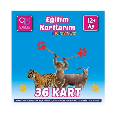 Eğitim Kartlarım Hayvanlar