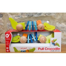 Ahşap Çekçek Krokodil