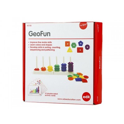 Geofun - Renk, Şekil Ve Sayı Kavrama Seti