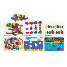 Gökkuşağı Çakıl Taşları Aktivite Seti