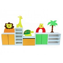 Hayvanlar Alemi Dolap Seti