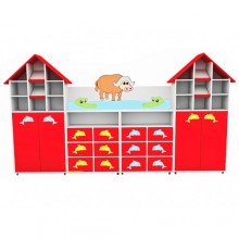 Çatılı Grup Dolap