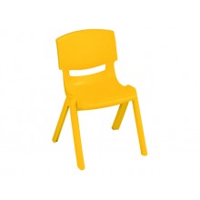 Plastik Anaokulu Sandalyesi 5-6 Yaş Sarı