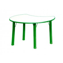 Ahşap Anaokulu Masası Yeşil Doki