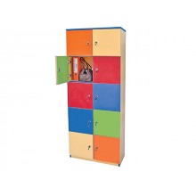 10 Kapaklı Öğretmen Dolabı