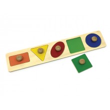 Tutmalı Ahşap Geometrik Şekiller