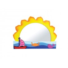 Güneş Lavabo Aynası (60x45 cm)
