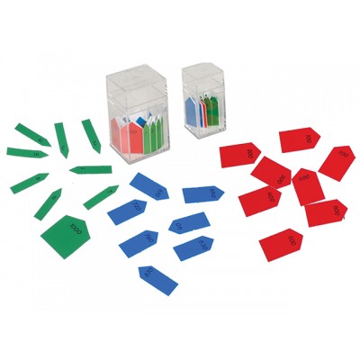 100 Ve 1000 Lik Zincir İçin Basılı İşaretler