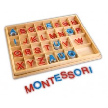 Taşınabilir Ahşap Alfabe Büyük Harfler