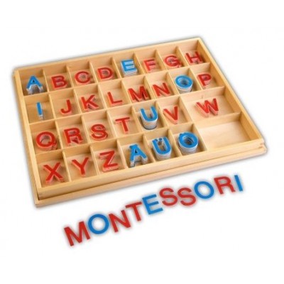 Taşınabilir Ahşap Alfabe Büyük Harfler