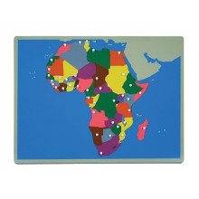 Afrika Haritası Yapboz 58,5x45,5x3 Cm