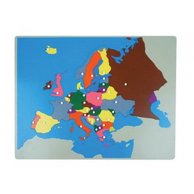 Avrupa Haritası Yapboz 58,5x45,5x3 Cm