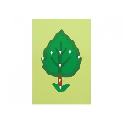 Büyük Yaprak Yapboz 43x29,5 Cm