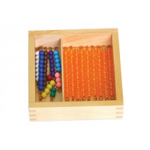 Kutulu Desimal Sistem İçin Boncuk Çubukları