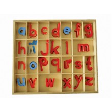 Taşınabilir Ahşap Alfabe Küçük Harfler