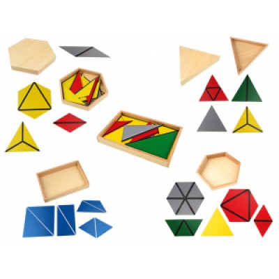 Yapıcı Üçgenler 5 Li Set