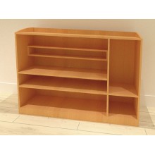 Montessori Duyu Materyalleri Dolabı 139x40x100 Cm