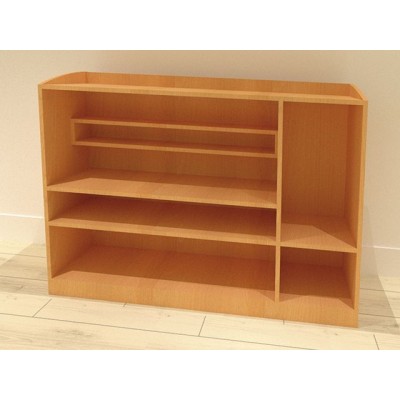 Montessori Duyu Materyalleri Dolabı 139x40x100 Cm