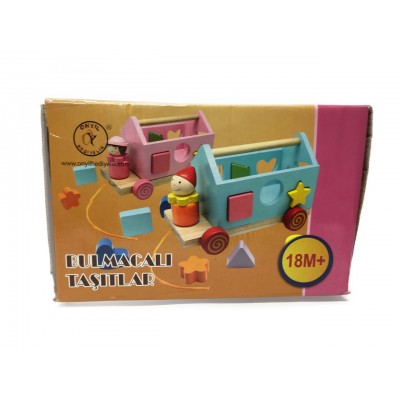 Ahşap Bulmacalı Taşıtlar